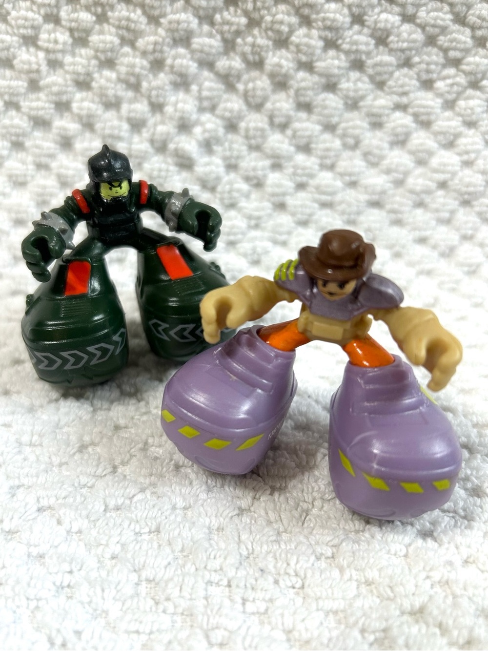 4/$20 Matchbox Big Boots Cowboy/Rodeo Man & Soldier 2” Figures Weighted Feet